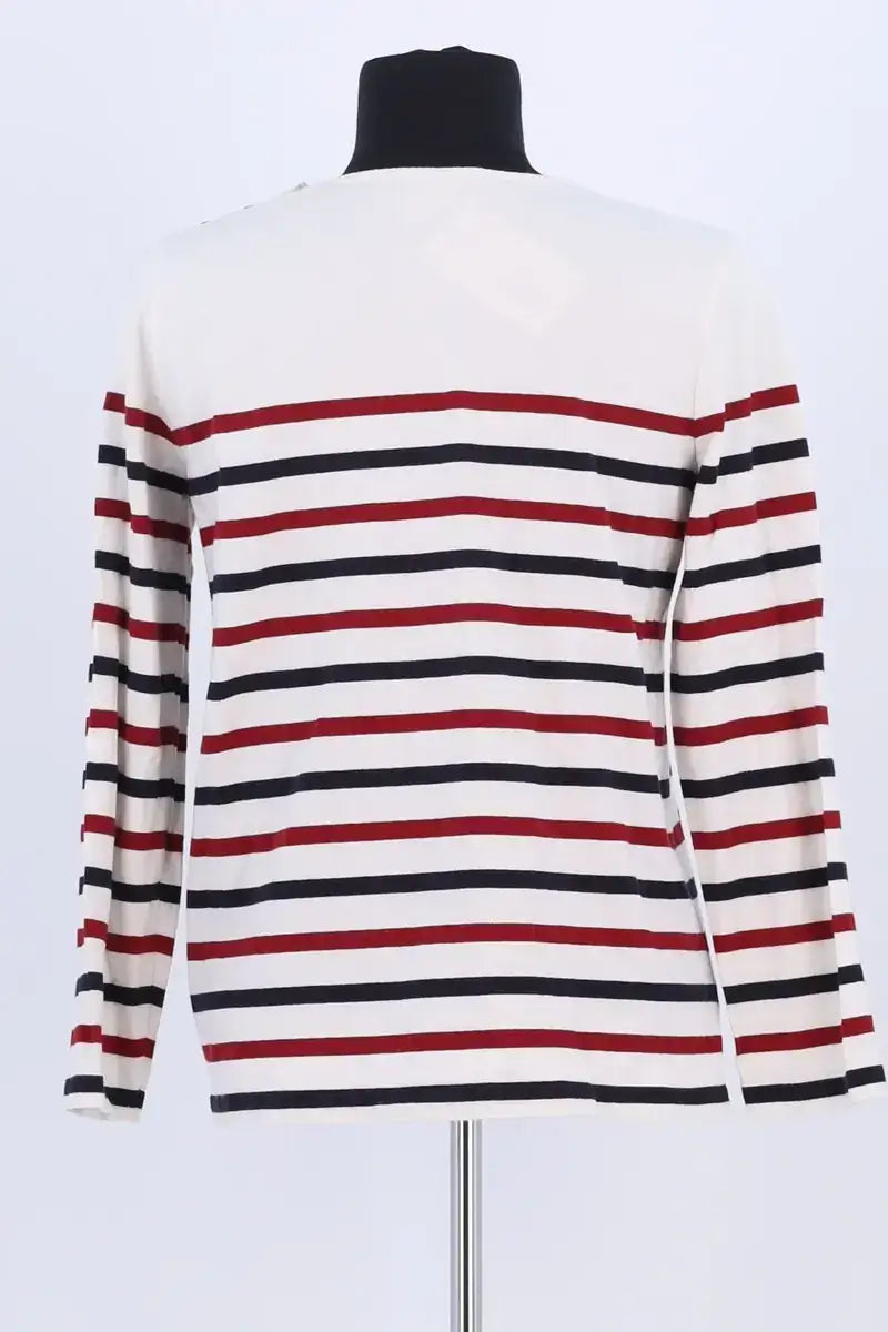 T-shirt Sézane Blanc en Coton