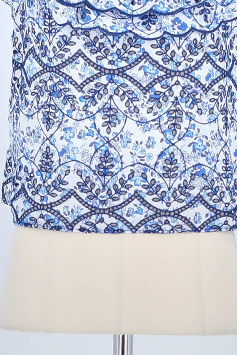 T-shirt Sézane Bleu en Polyester