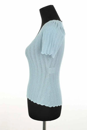 T-shirt Sézane Bleu en Viscose