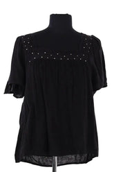 T-shirt Sézane Noir en Coton, taille M - Seconde Main