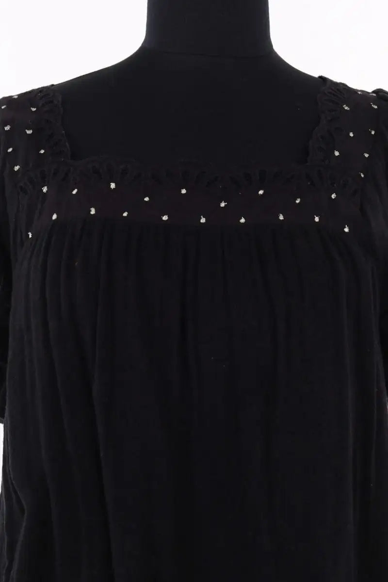 T-shirt Sézane Noir en Coton