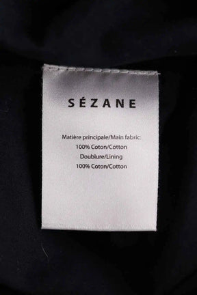 T-shirt Sézane Noir en Coton