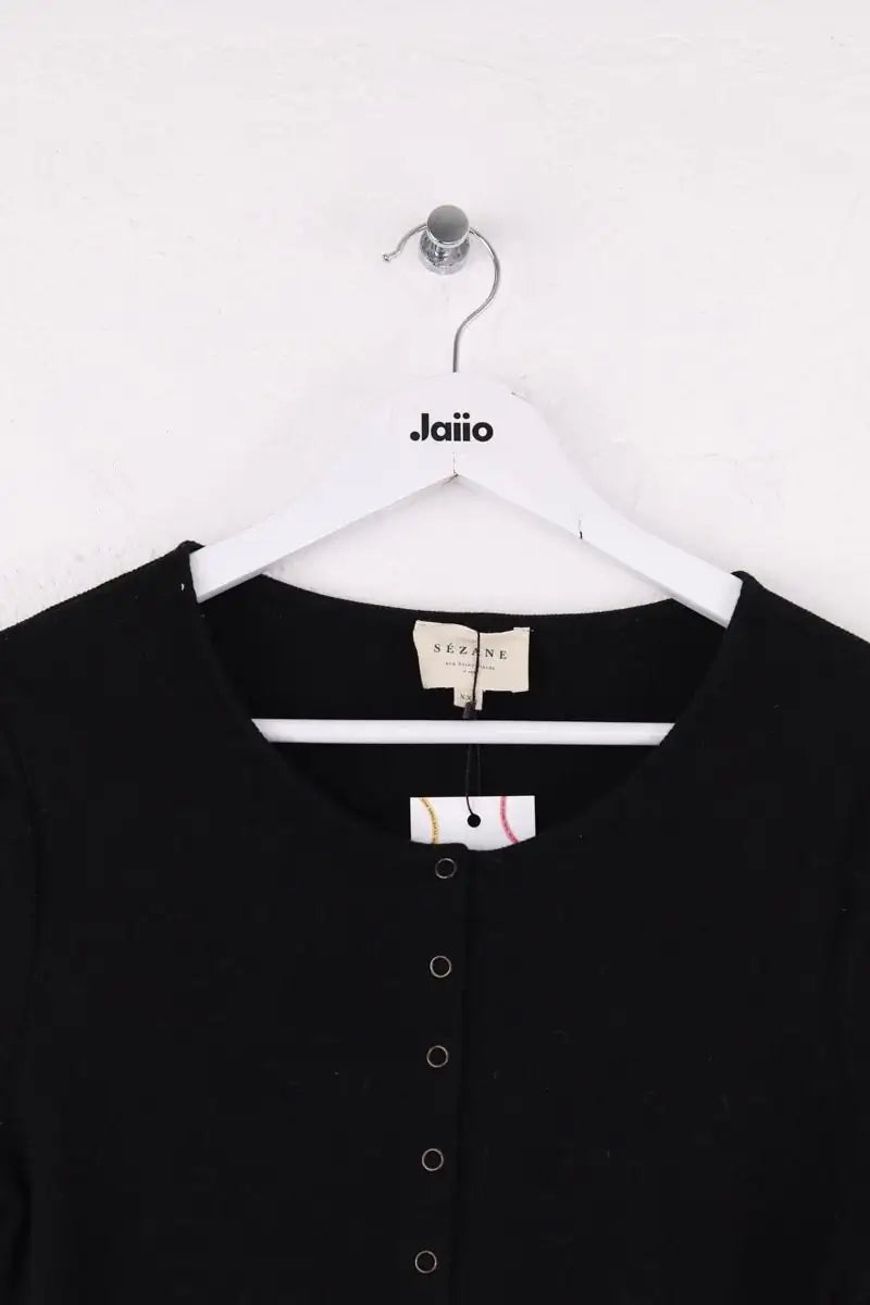 T-shirt Sézane Noir en Coton