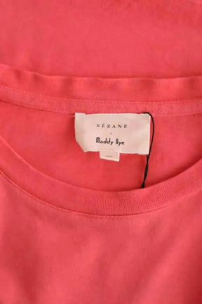 T-shirt Sézane Orange en Coton