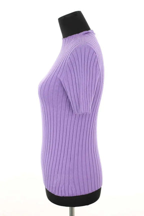 T-shirt Sézane Violet en Laine