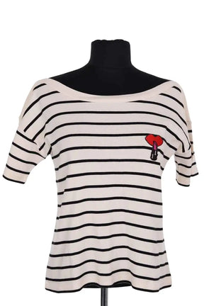 T-shirt Sonia Rykiel Beige en Coton, taille L - Seconde Main