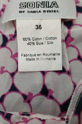 T-shirt Sonia Rykiel Rose en Coton