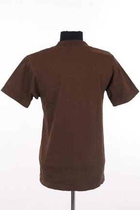 T-shirt Sporty & Rich Marron en Coton
