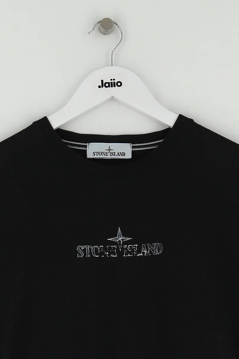 T-shirt Stone Island Noir en Coton