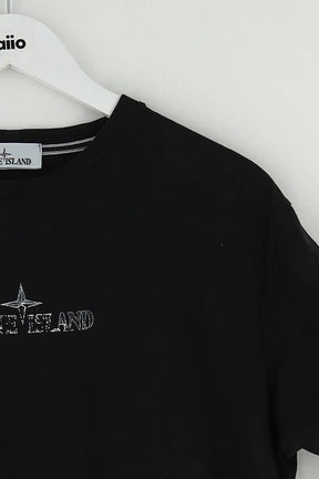 T-shirt Stone Island Noir en Coton