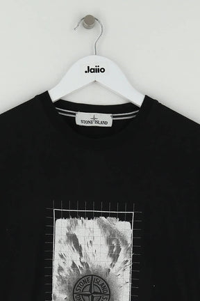 T-shirt Stone Island Noir en Coton