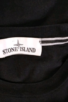 T-shirt Stone Island Noir en Coton
