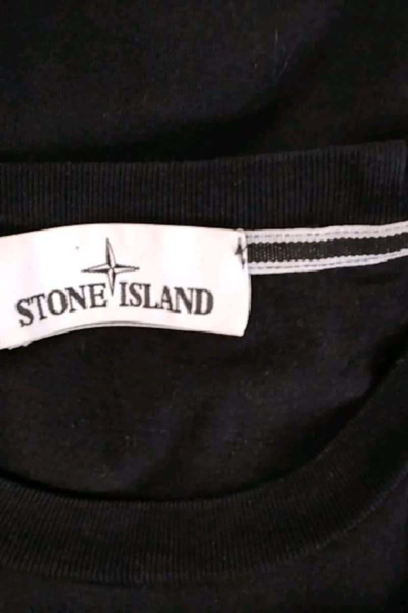 T-shirt Stone Island Noir en Coton