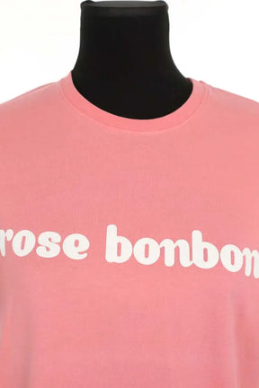 T-shirt Tara Jarmon Rose en Coton
