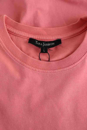 T-shirt Tara Jarmon Rose en Coton