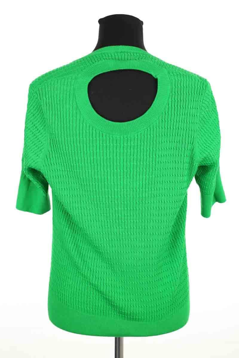 T-shirt Tara Jarmon Vert en Coton
