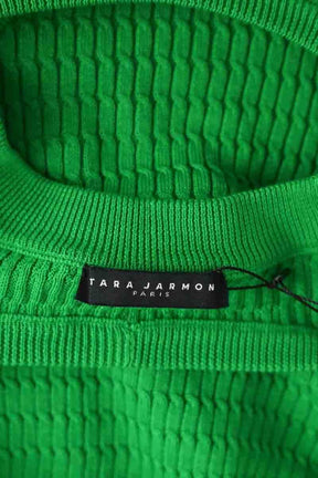 T-shirt Tara Jarmon Vert en Coton