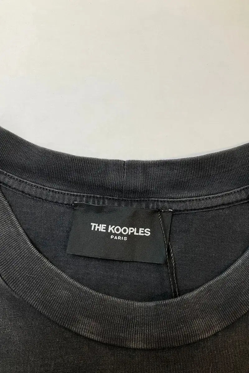 T-shirt The Kooples Anthracite en Coton