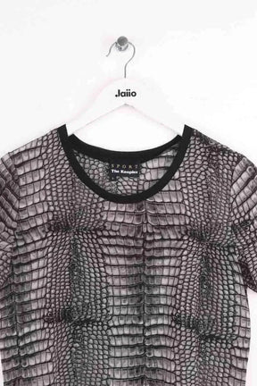 T-shirt The Kooples Anthracite en Synthétique