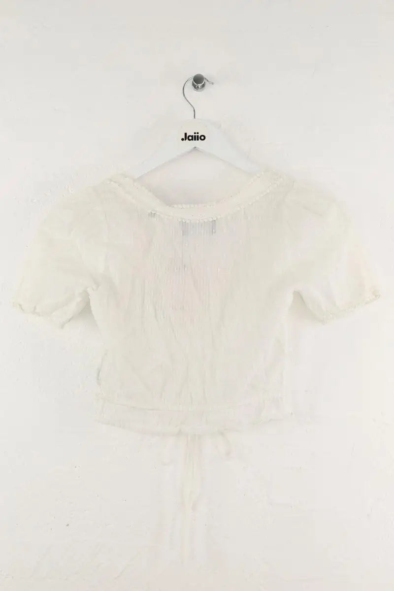 T-shirt The Kooples Blanc en Coton