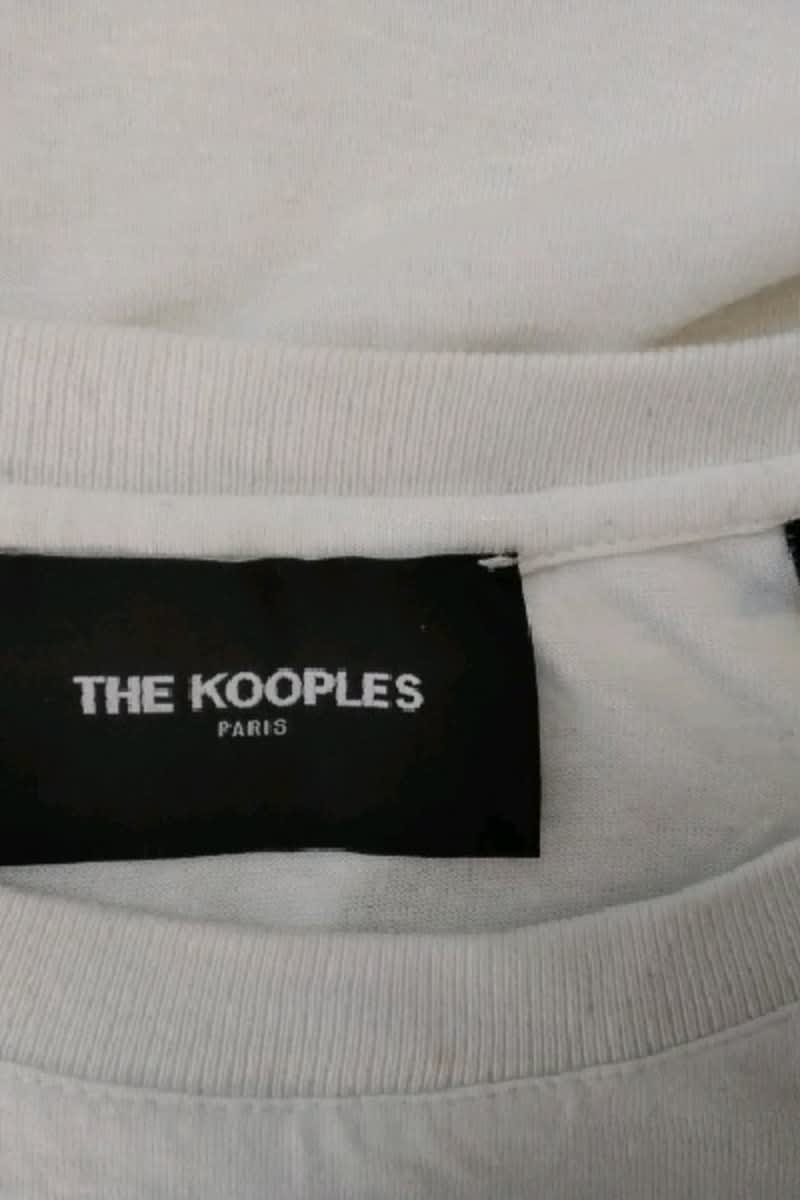 T-shirt The Kooples Blanc en Viscose