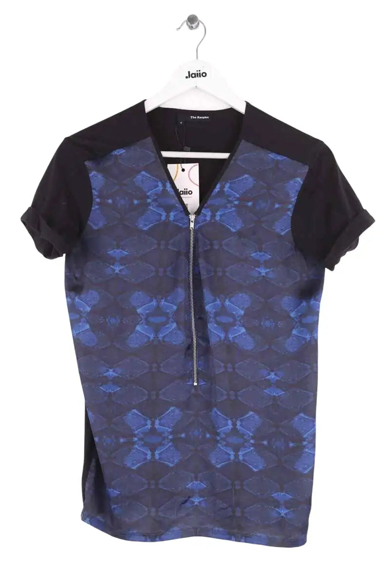 T-shirt The Kooples Bleu en Coton, taille S - Seconde Main