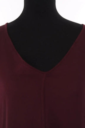 T-shirt The Kooples Bordeaux en Coton