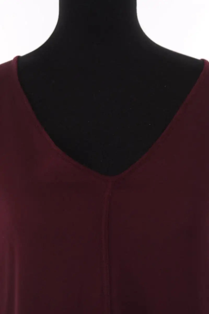 T-shirt The Kooples Bordeaux en Coton