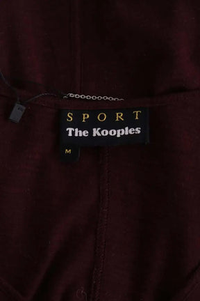T-shirt The Kooples Bordeaux en Coton