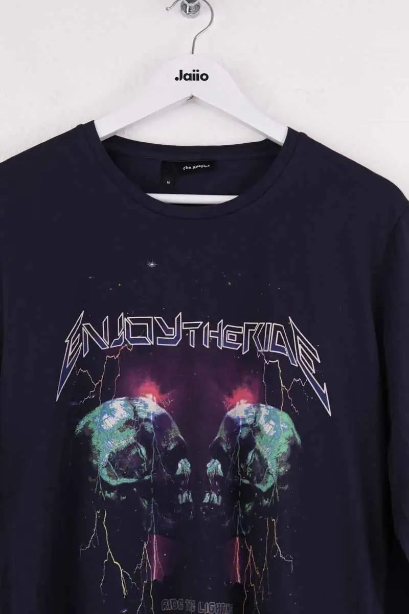 T-shirt The Kooples Marine en Coton