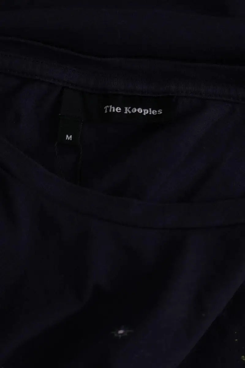T-shirt The Kooples Marine en Coton
