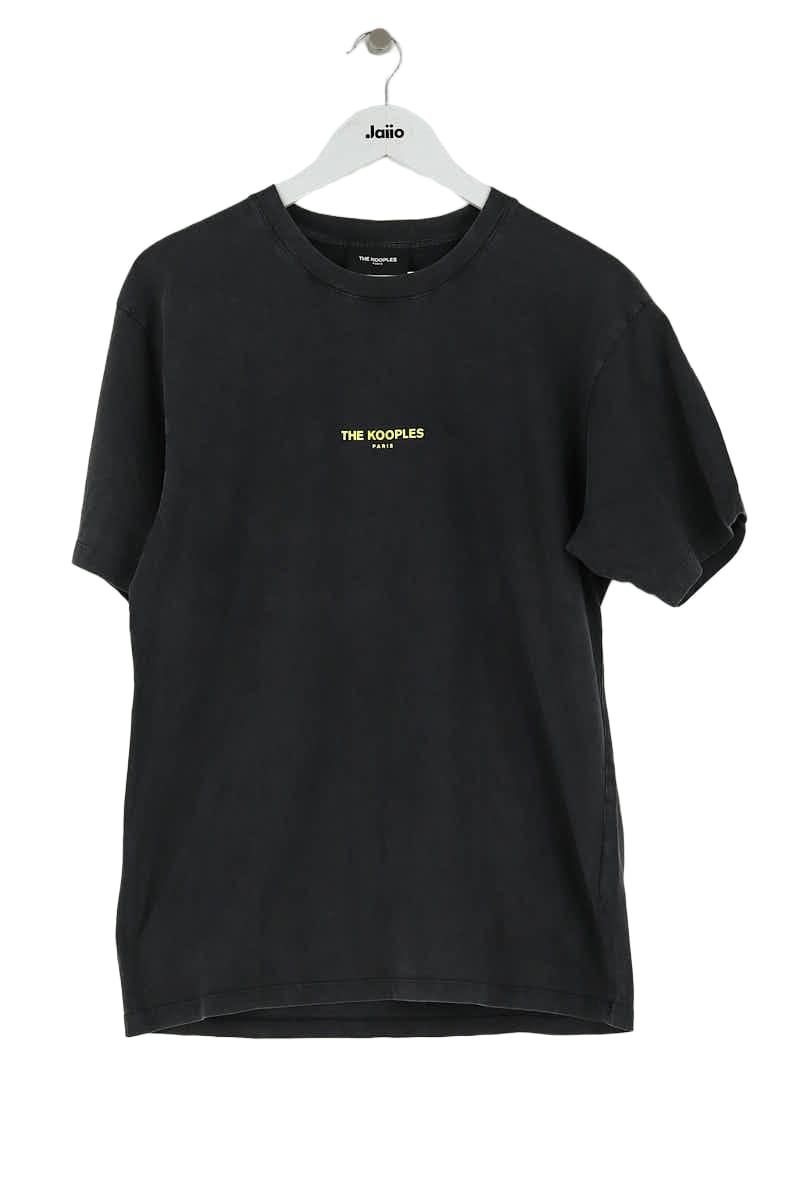 T-shirt The Kooples Noir en Coton, taille M - Seconde Main