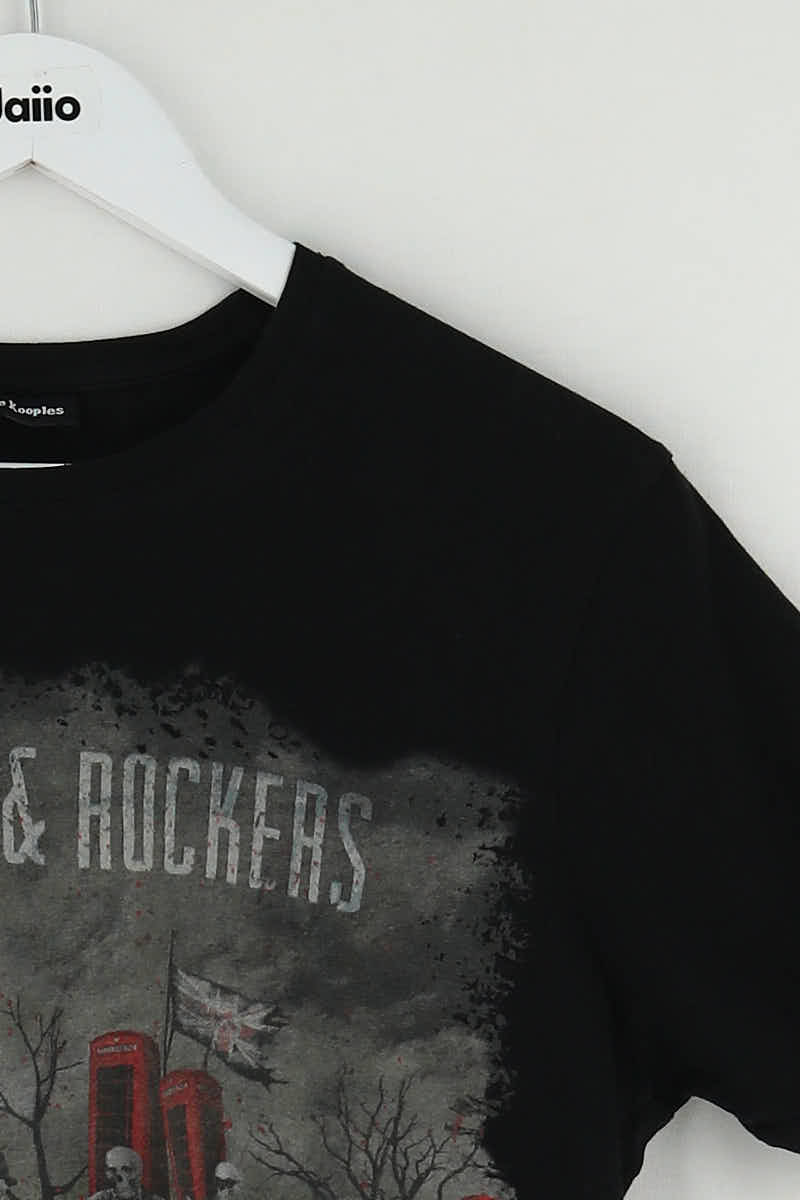 T-shirt The Kooples Noir en Coton