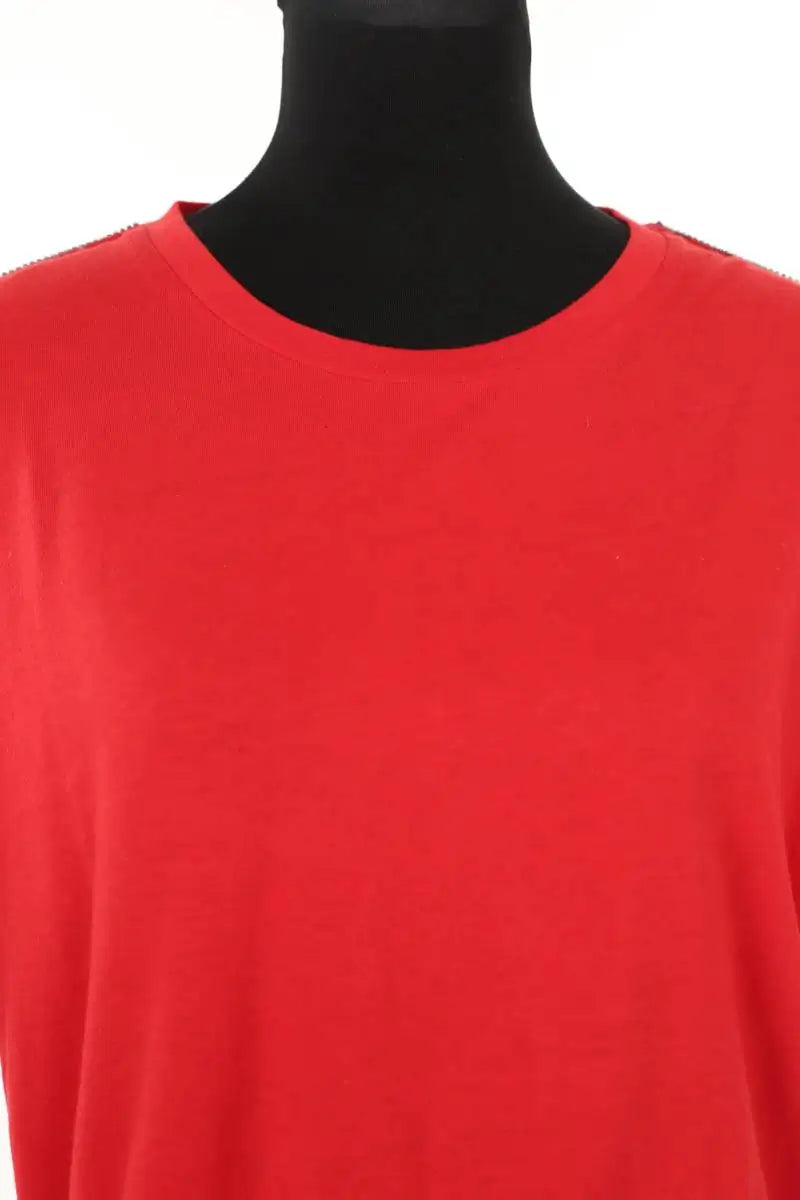T-shirt The Kooples Rouge en Coton
