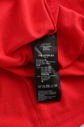 T-shirt The Kooples Rouge en Coton