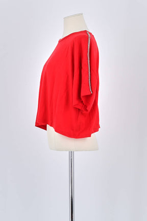 T-shirt The Kooples Rouge en Coton