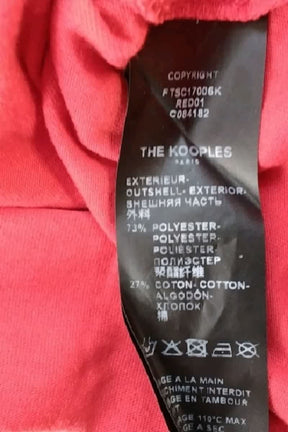 T-shirt The Kooples Rouge en Coton