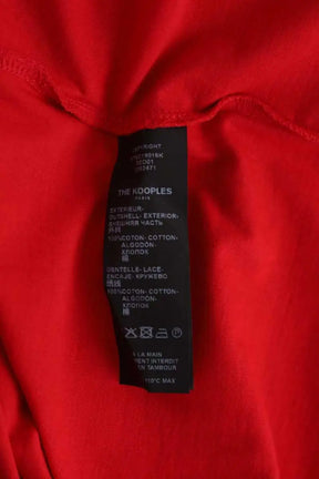T-shirt The Kooples Rouge en Coton
