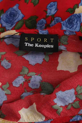 T-shirt The Kooples Rouge en Viscose