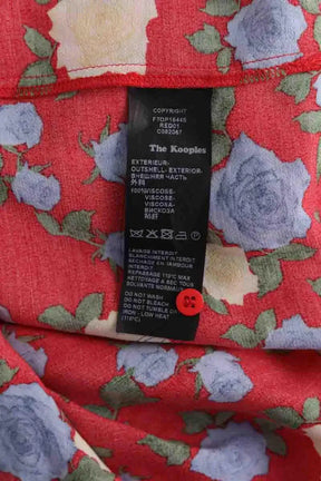 T-shirt The Kooples Rouge en Viscose