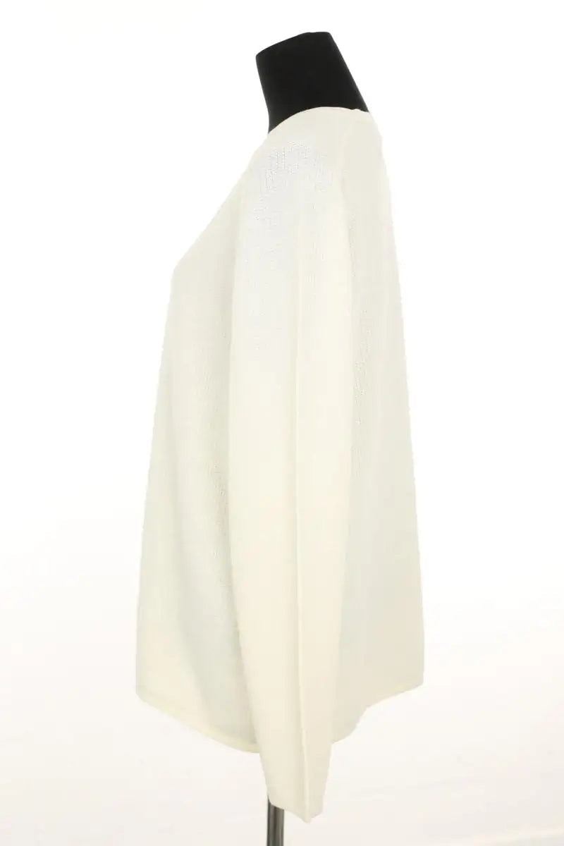 T-shirt Theory Ecru en Coton