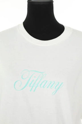 T-shirt Tiffany Blanc en Coton