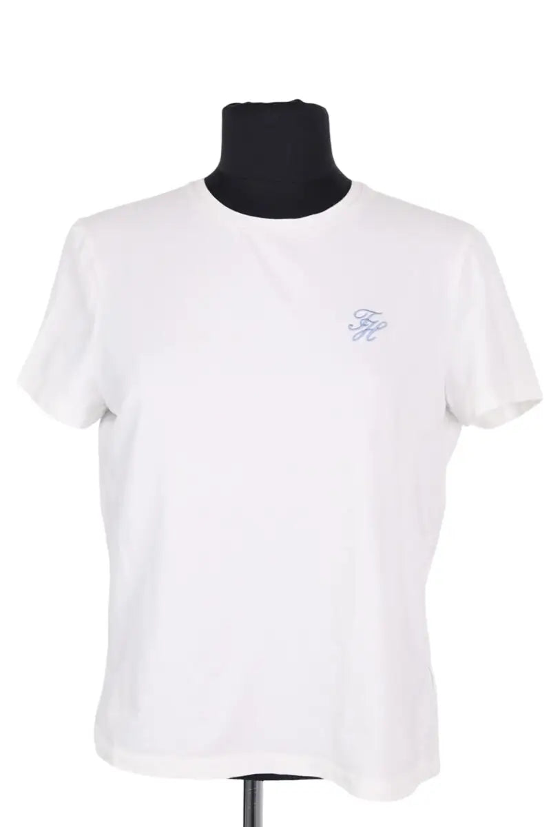 T-shirt Tommy Hilfiger Blanc en Coton, taille S - Seconde Main