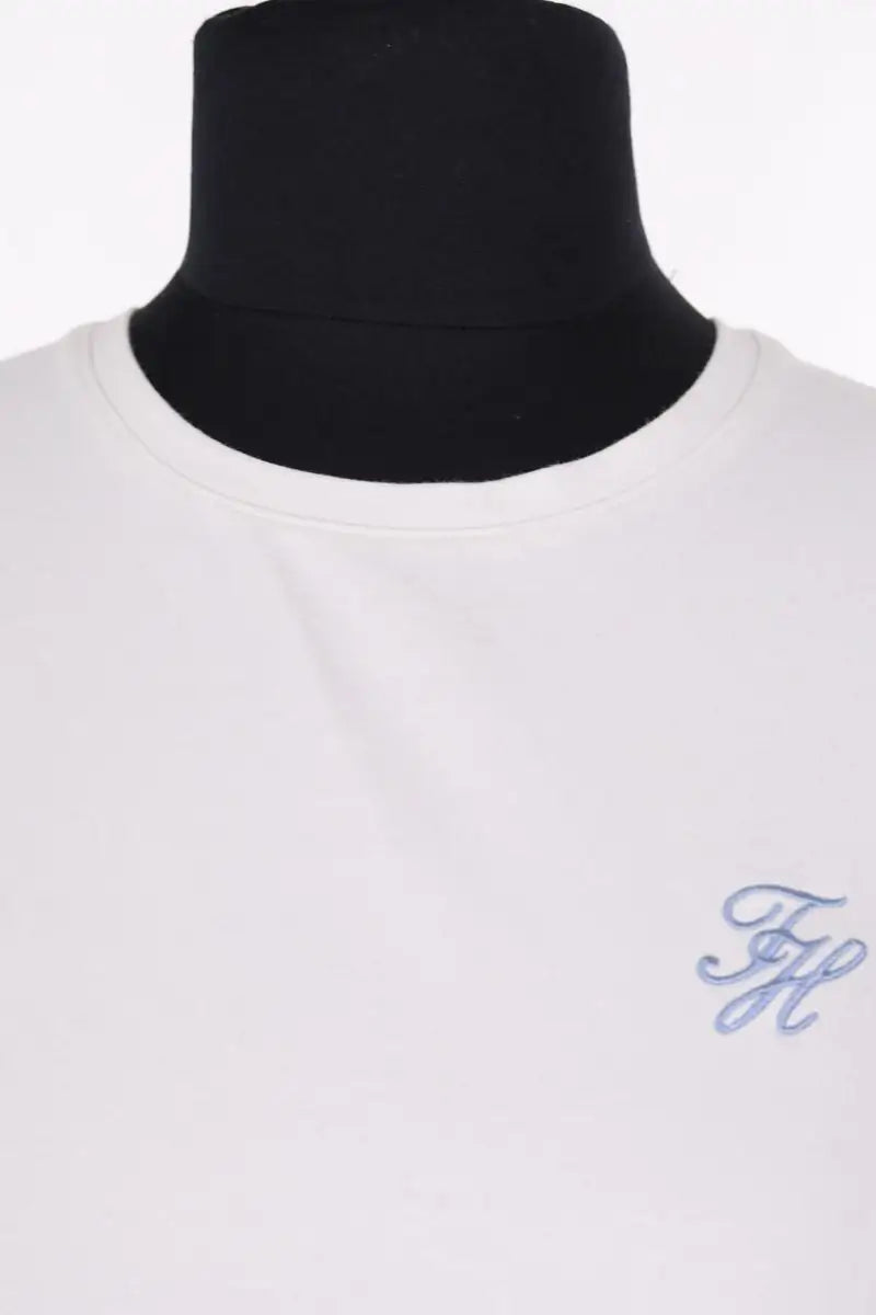 T-shirt Tommy Hilfiger Blanc en Coton