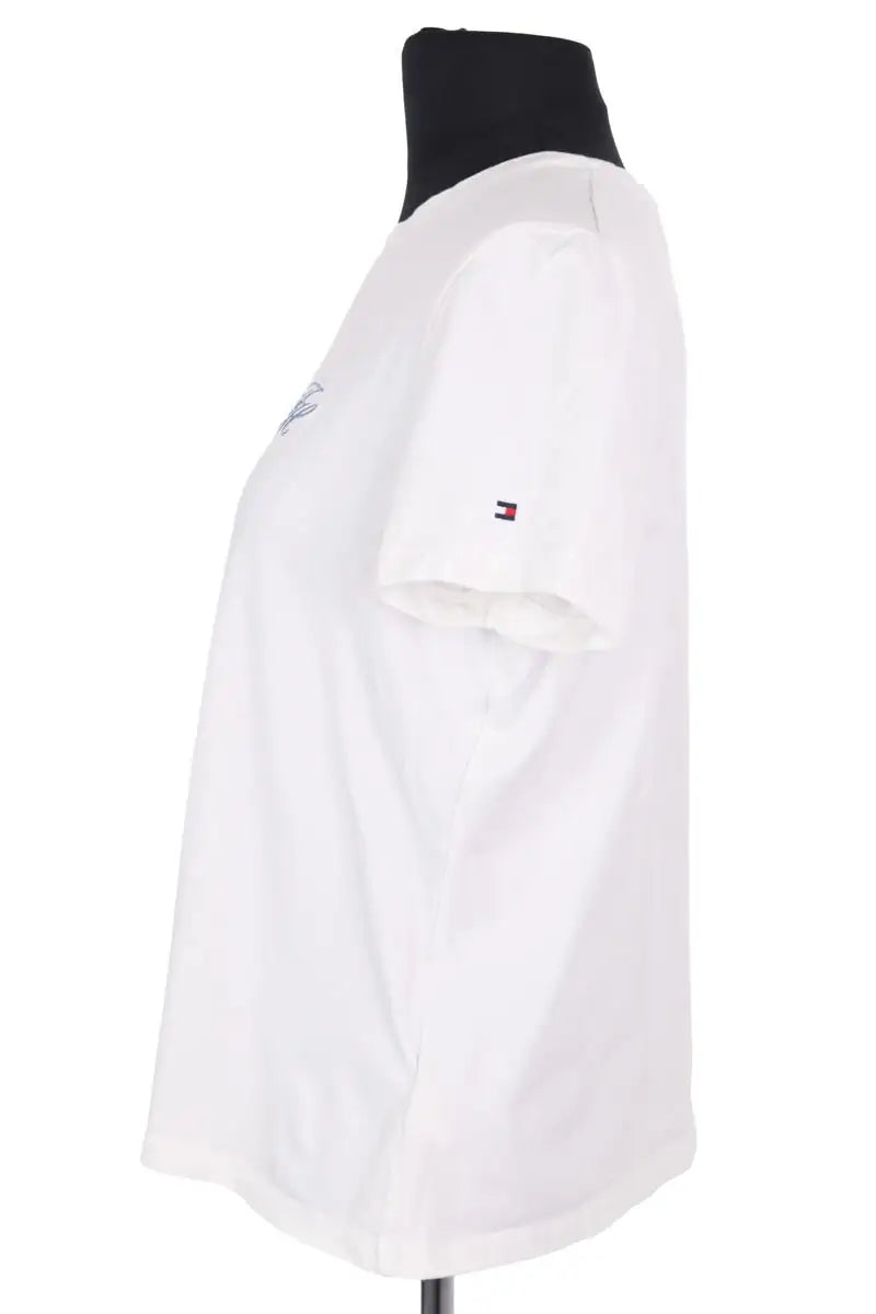 T-shirt Tommy Hilfiger Blanc en Coton