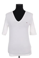 T-shirt Tommy Hilfiger Blanc en Coton, taille S - Seconde Main