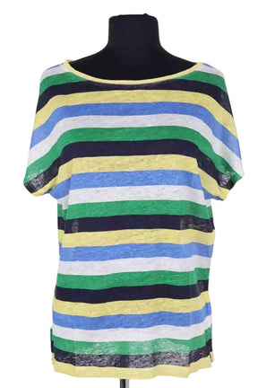 T-shirt Tommy Hilfiger Jaune en Lin, taille S - Seconde Main