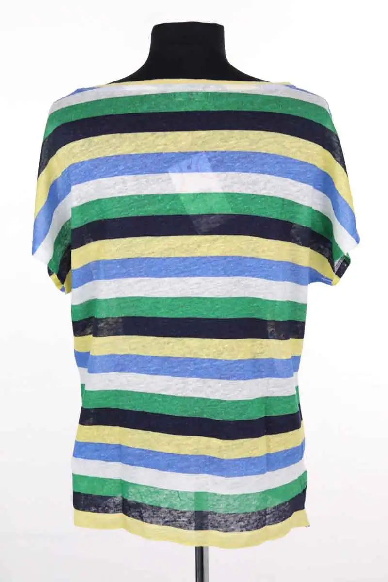 T-shirt Tommy Hilfiger Jaune en Lin