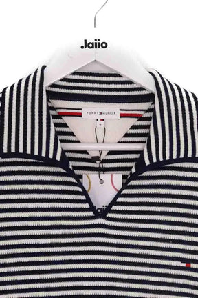 T-shirt Tommy Hilfiger Marine en Coton