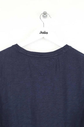 T-shirt Tommy Hilfiger Marine en Coton